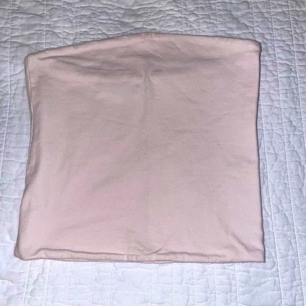 Brandy Melville Baby Pink Tube Top